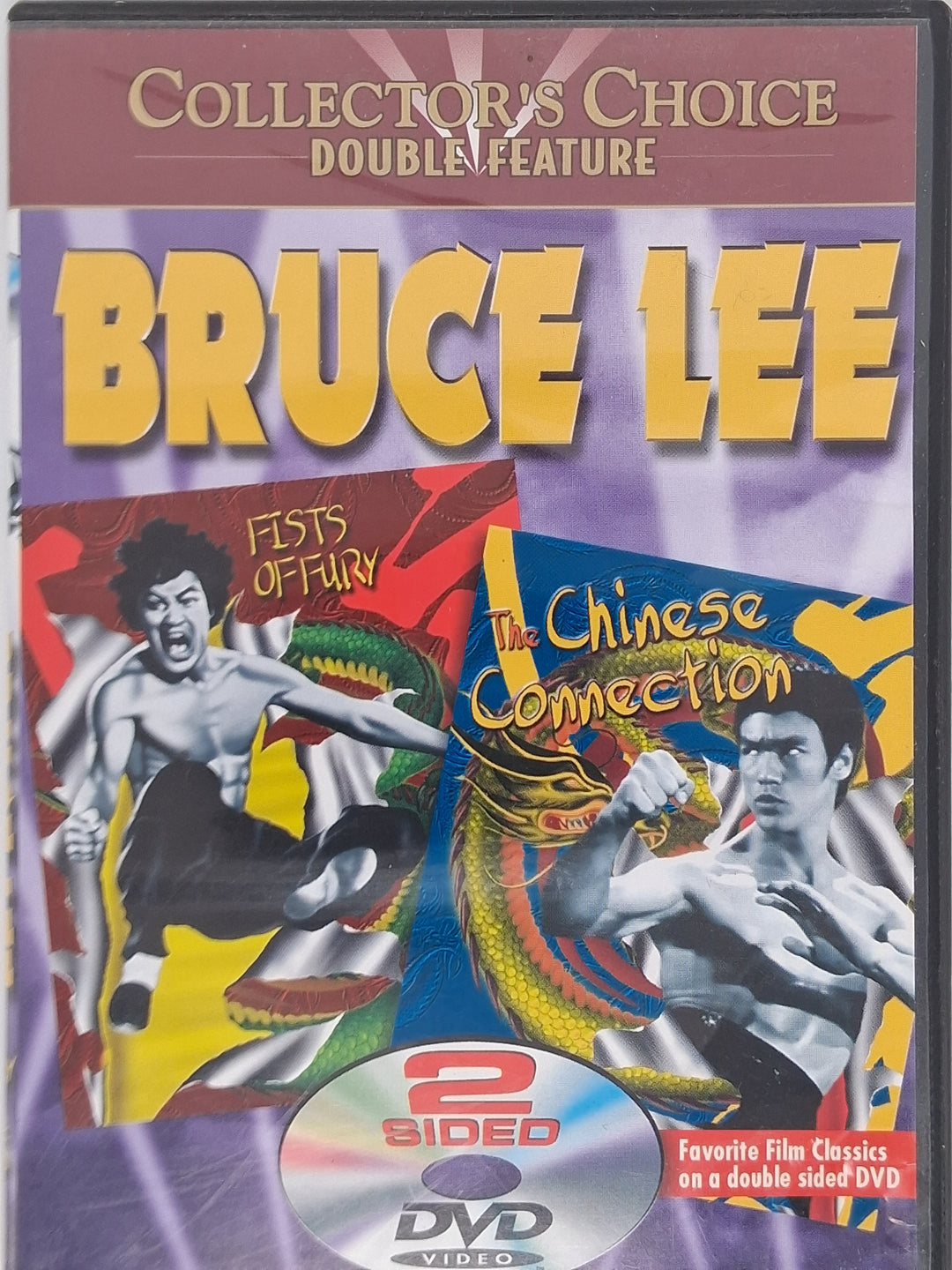 DVD - Bruce Lee - Fists of Fury and The Chinese Connection
