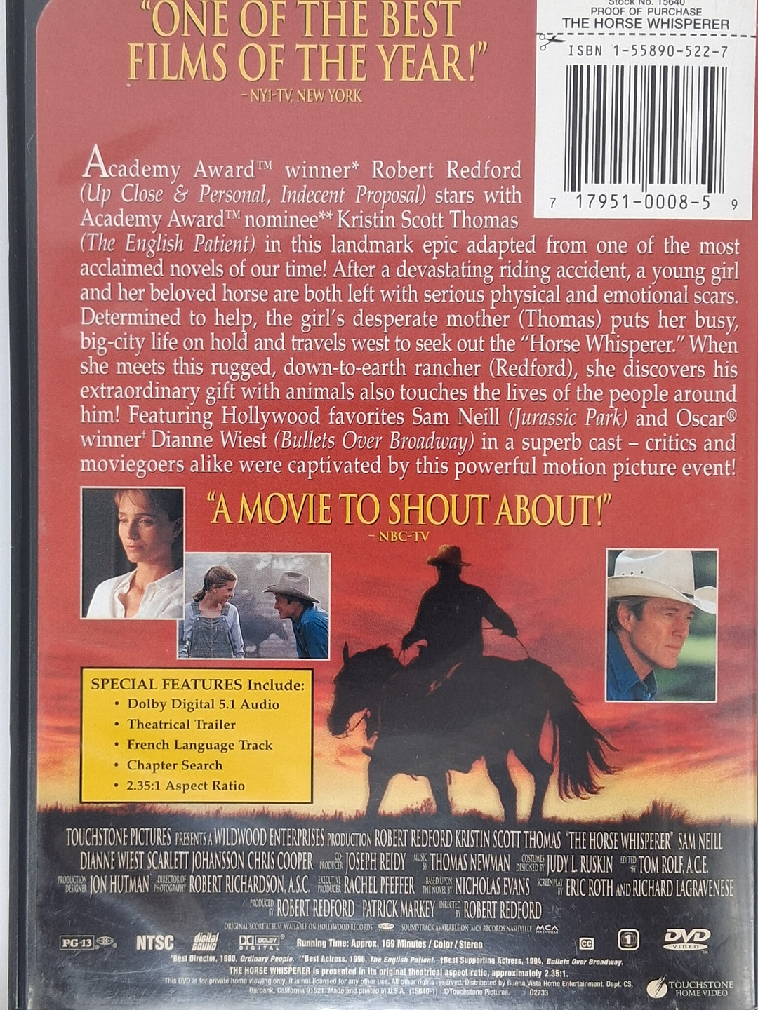 DVD - The Horse Whisperer