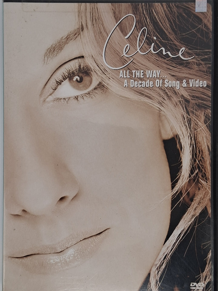 DVD - Celine - All The Way...A Decade of Song & Video