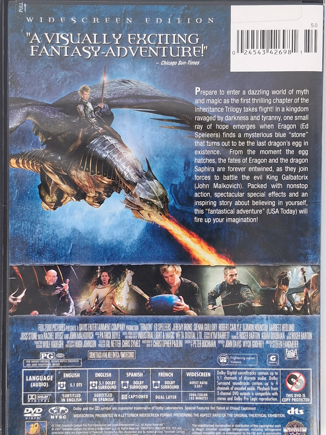 DVD - Eragon