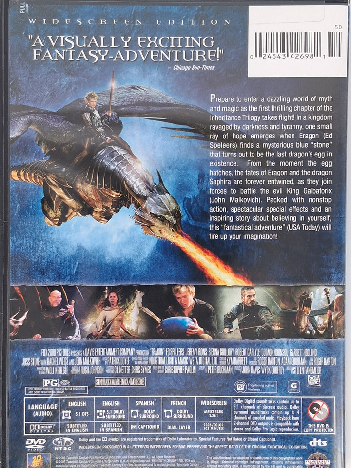 DVD - Eragon