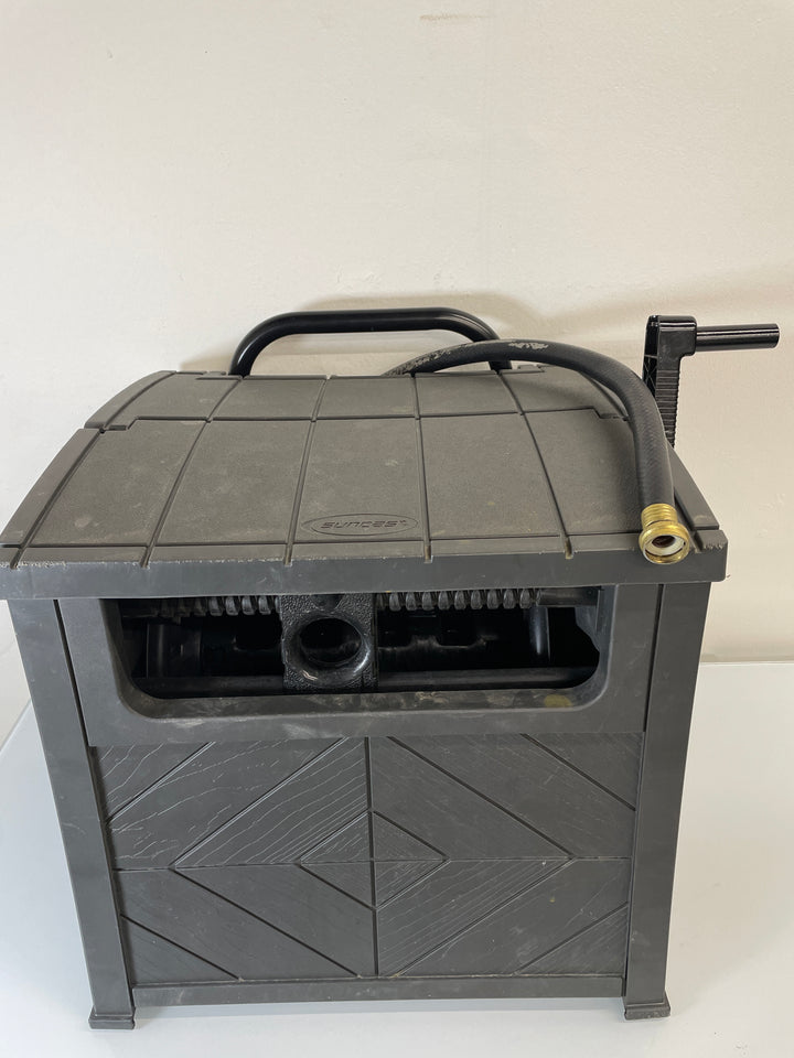 Suncast Smart Tube Hose Hideaway with Brass Connections