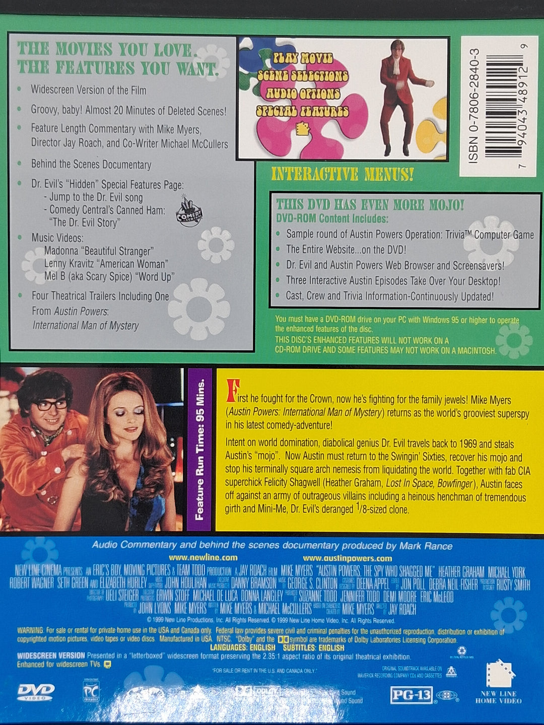 DVD - Austin Powers The Spy Who Shagged Me