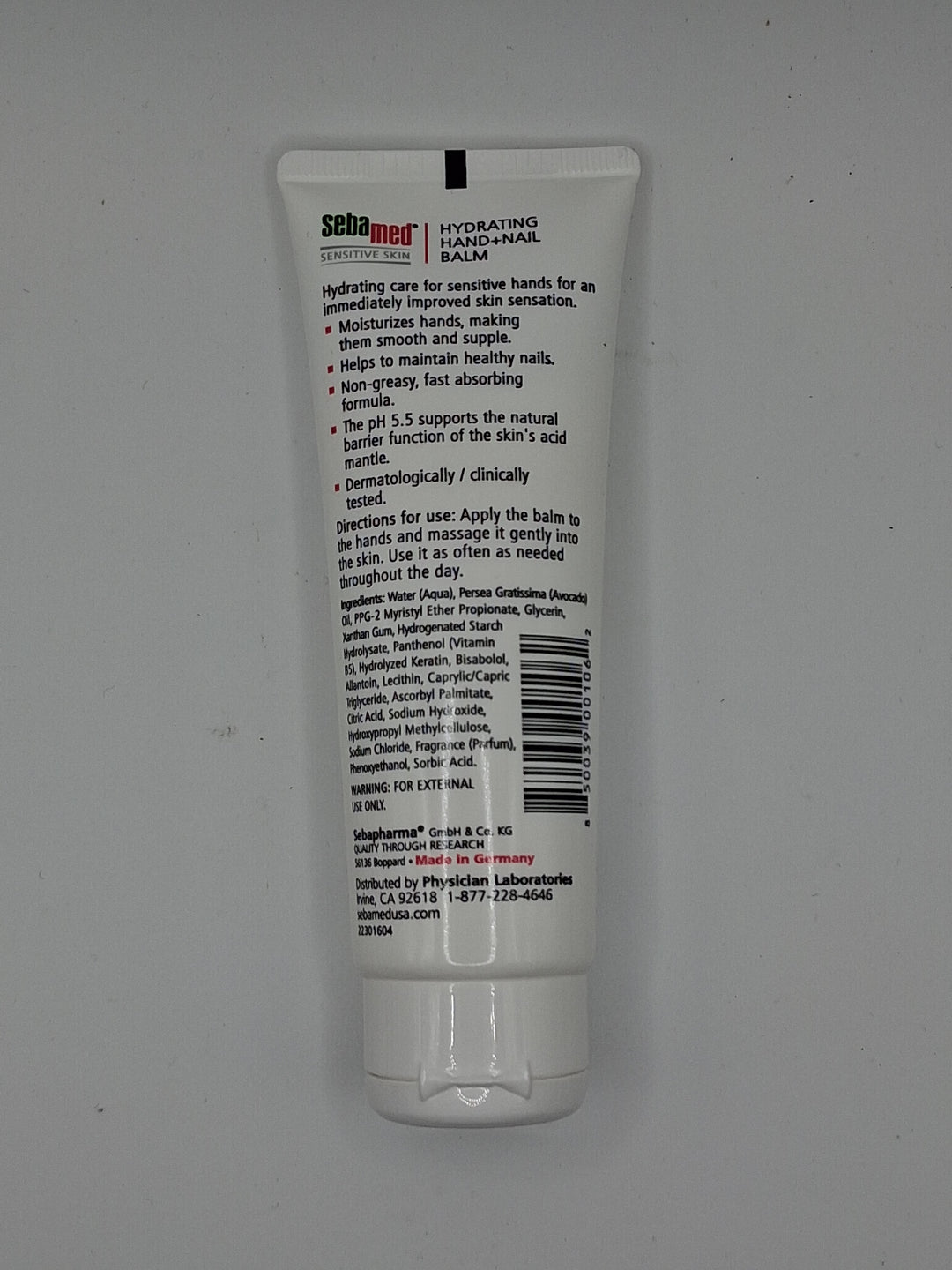 Sebamed Hydrating Hand and Nail Balm, 2.6 FL OZ (75 mL)