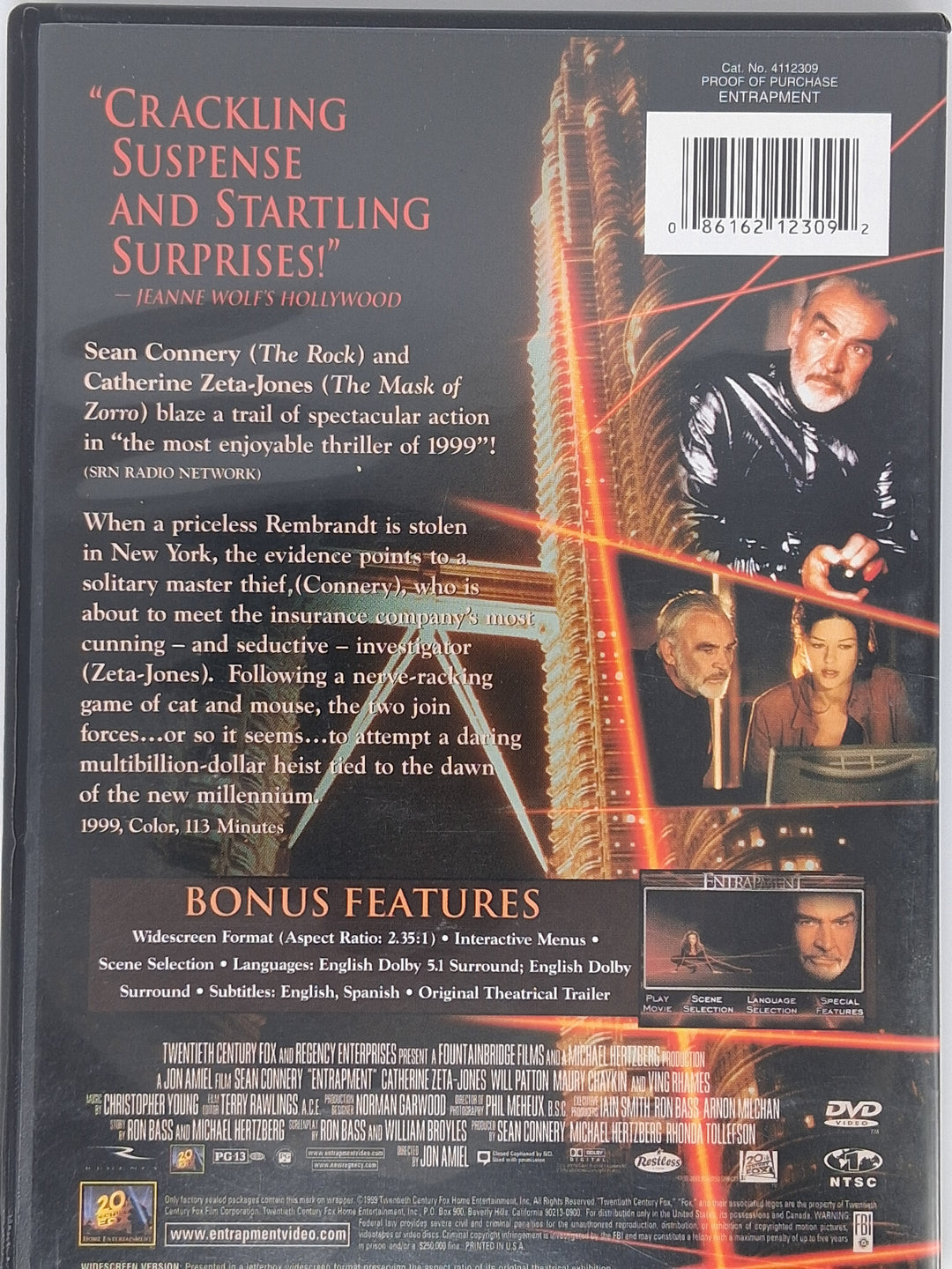 DVD - Entrapment