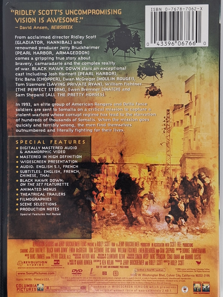 DVD - Black Hawk Down