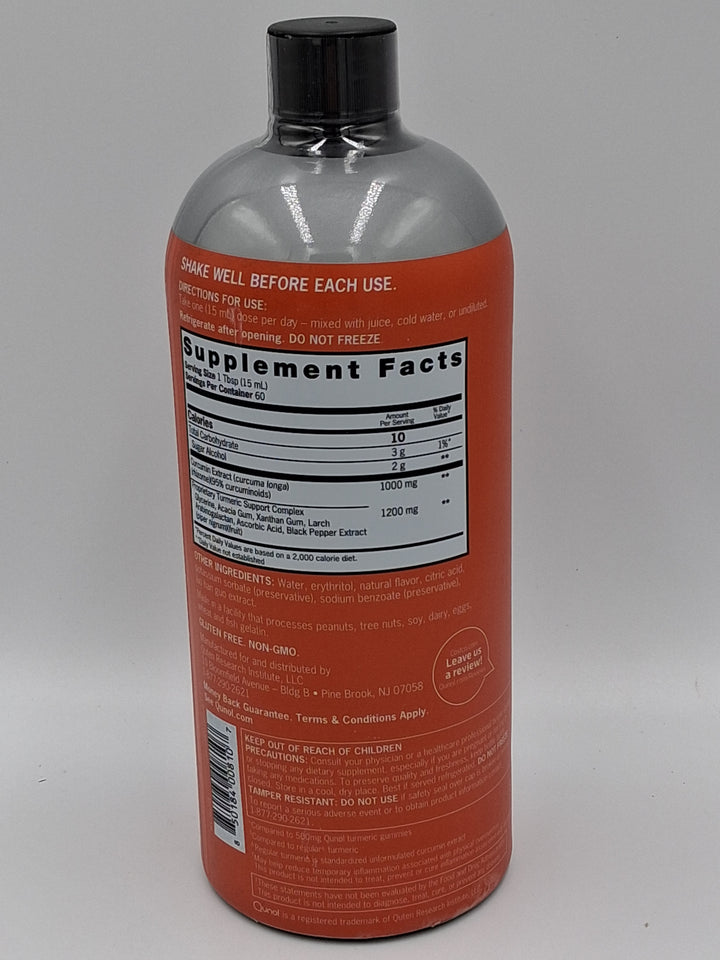 Qunol Liquid Turmeric 1000 mg, 30.4 fl oz