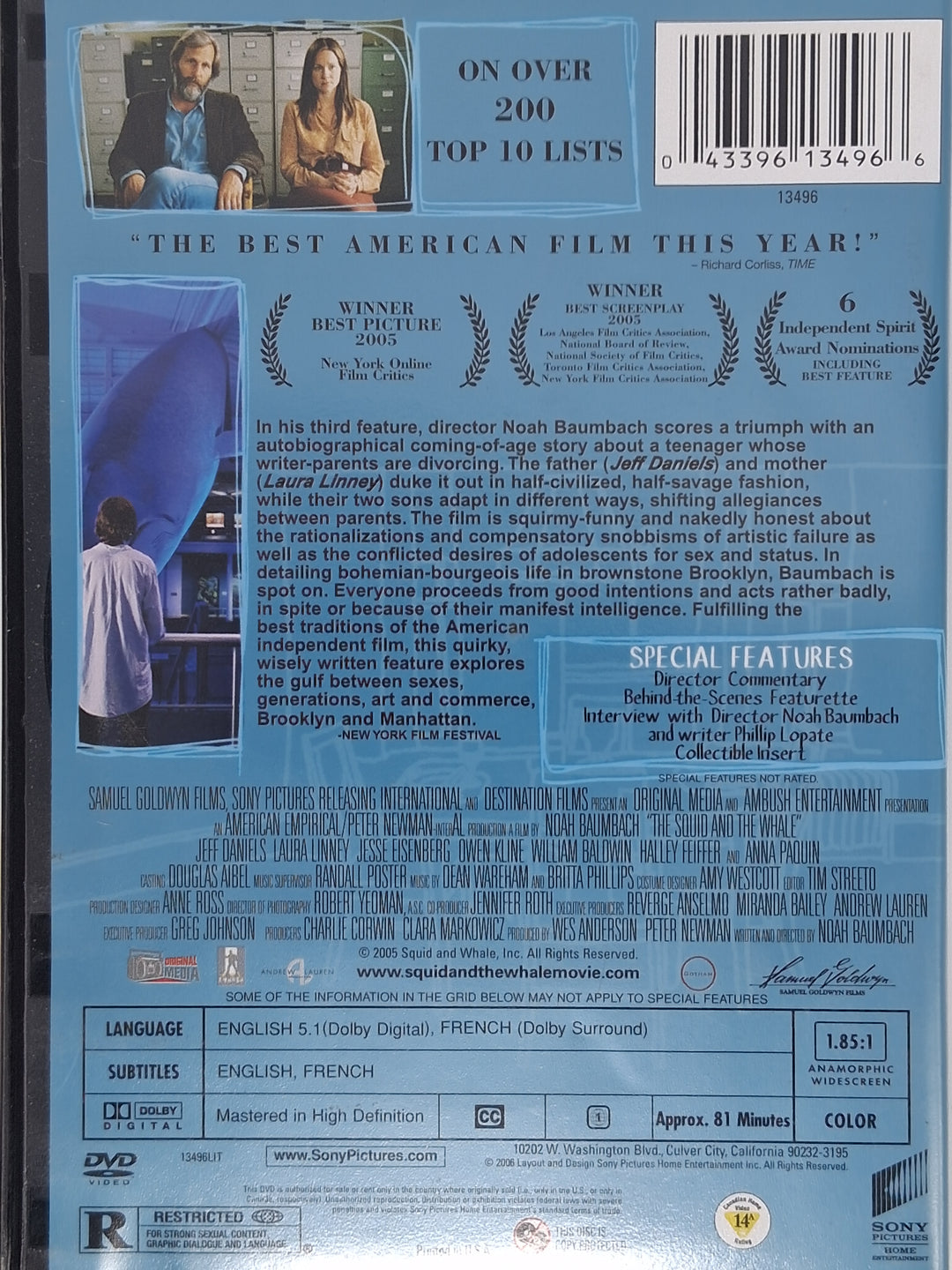 DVD - The Squid and the Whale