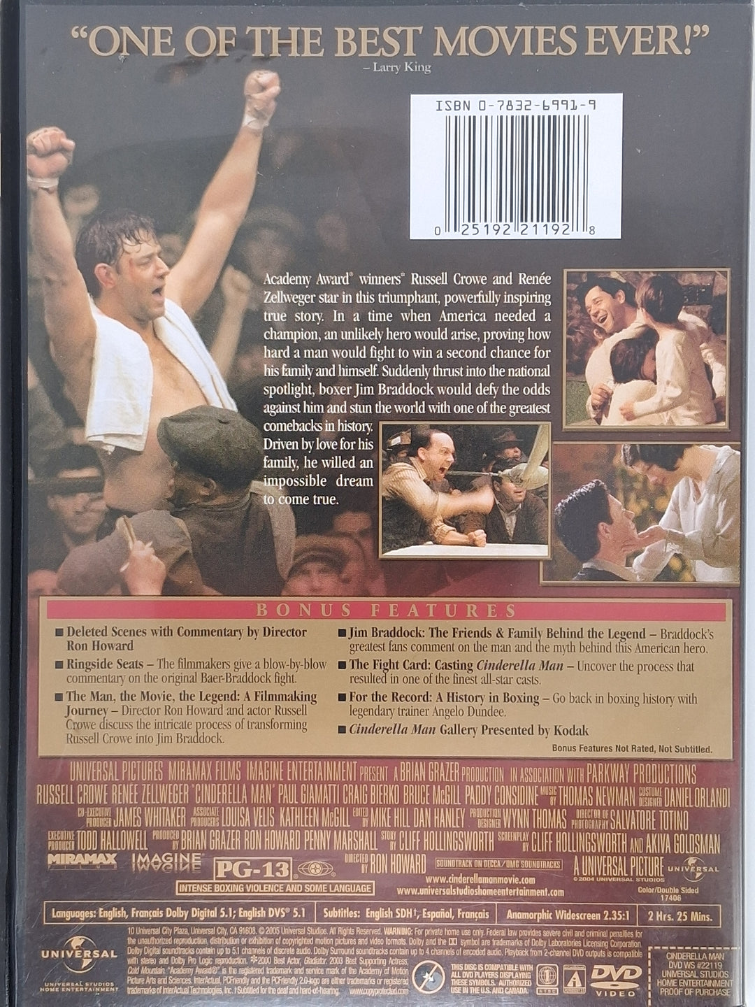 DVD - Cinderella Man