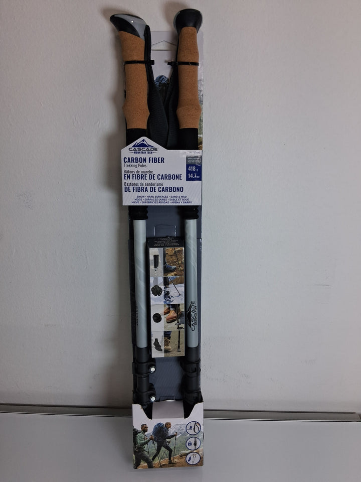 Cascade Mountain Tech - Carbon Fiber Trekking Poles