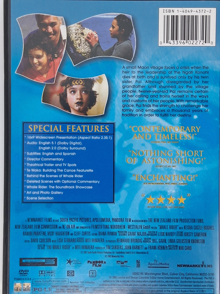 DVD - Whale Rider