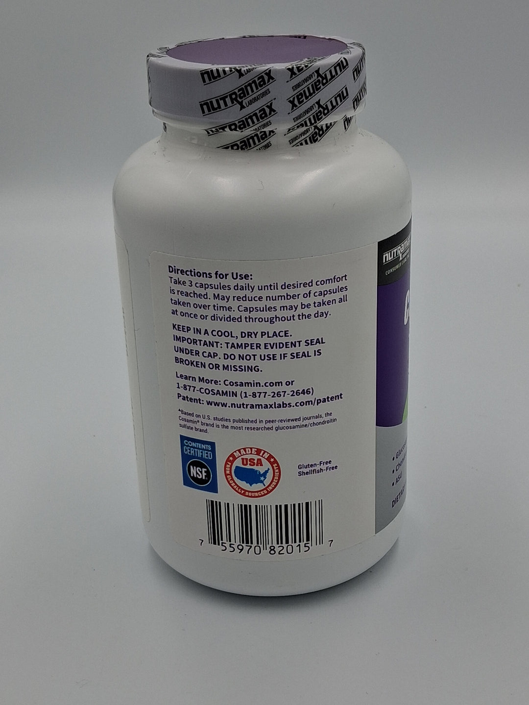 Nutramax Cosamin® ASU Joint Health, 230 Capsules