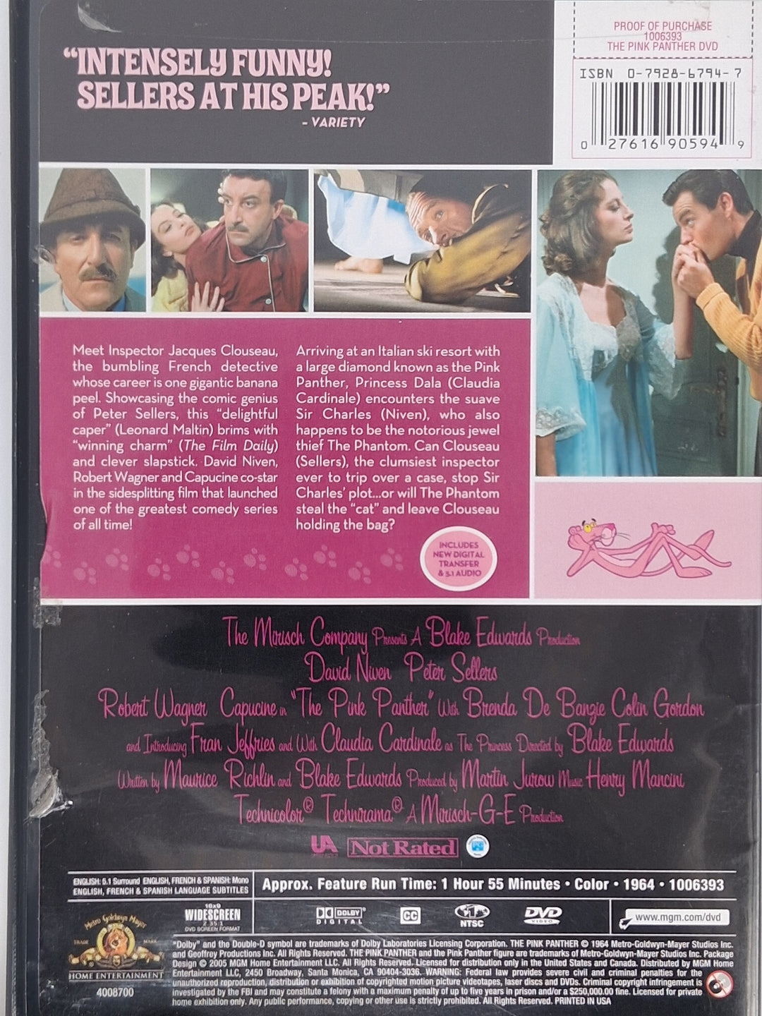 DVD - The Pink Panther