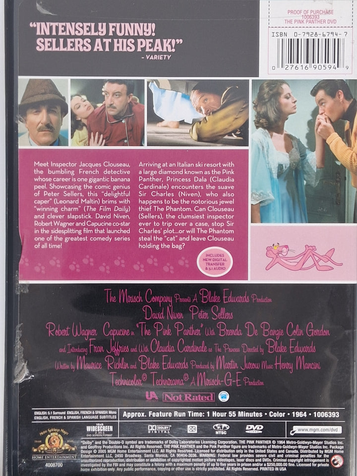 DVD - The Pink Panther