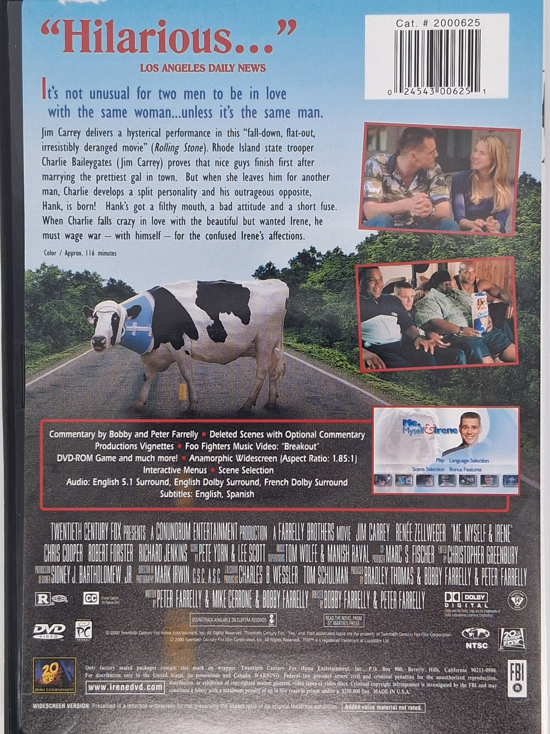 DVD - Me, Myself & Irene