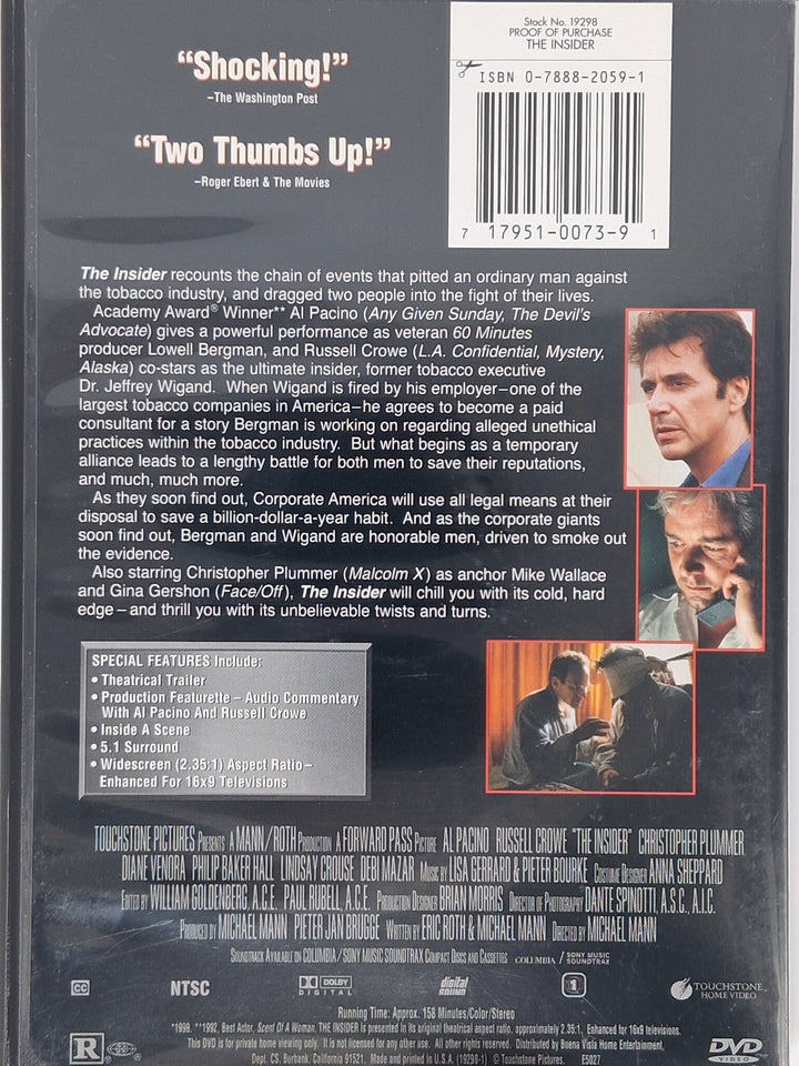 DVD - The Insider
