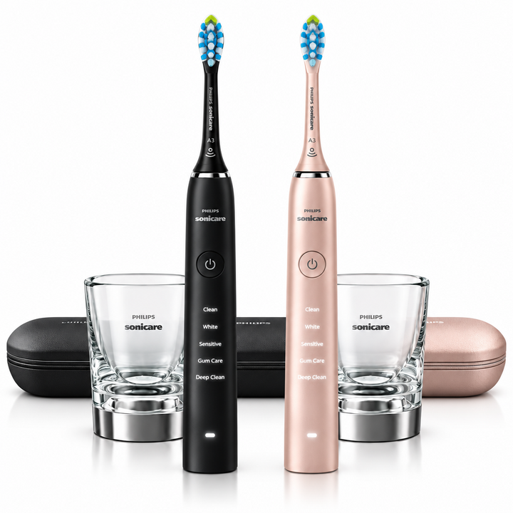Philips Sonicar DiamondClean Smart Power Toothbrush 2pk