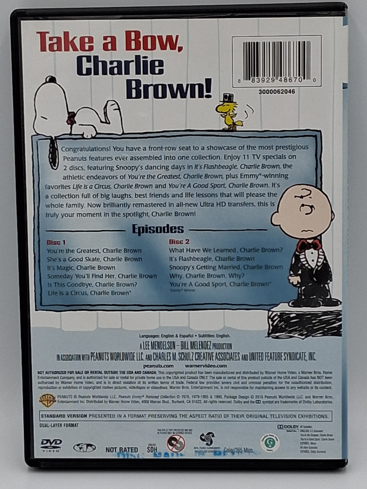 DVD - Peanuts Emmy Honored Collection