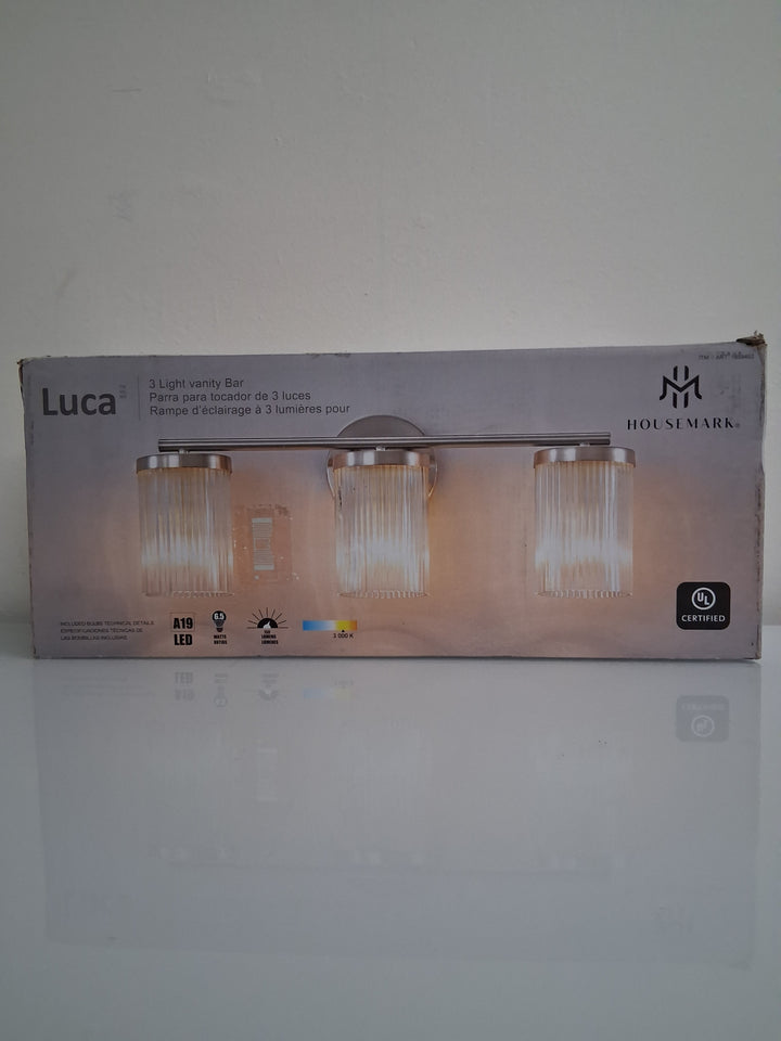 Housemark Luca 3-light Vanity Wall Sconce