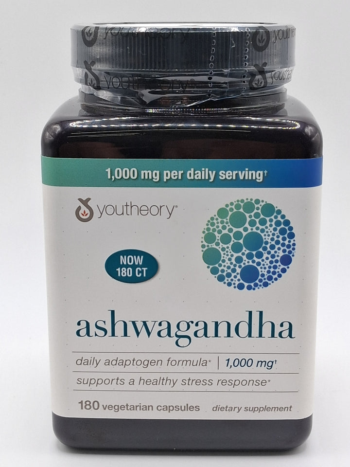 Youtheroy- Ashwagandha (180 capsules)