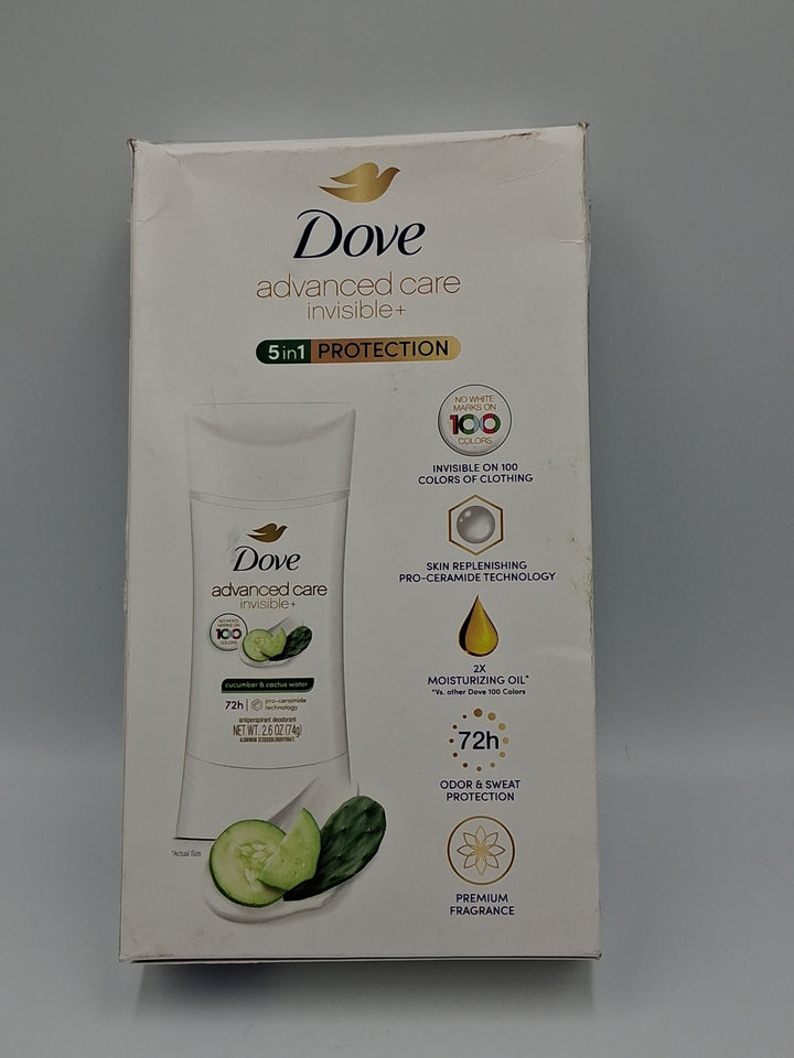 Dove - Advanced Care Invisible+ 4-Pack cucumber & cactus water