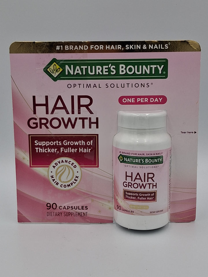 Nature's Bounty - Optimal Solutions Hair Growth, 90 capsules