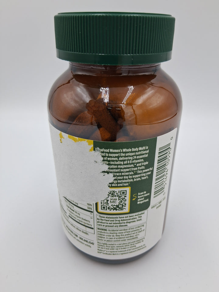 MegaFood 90 CT Women's Whole Body Multivitamin