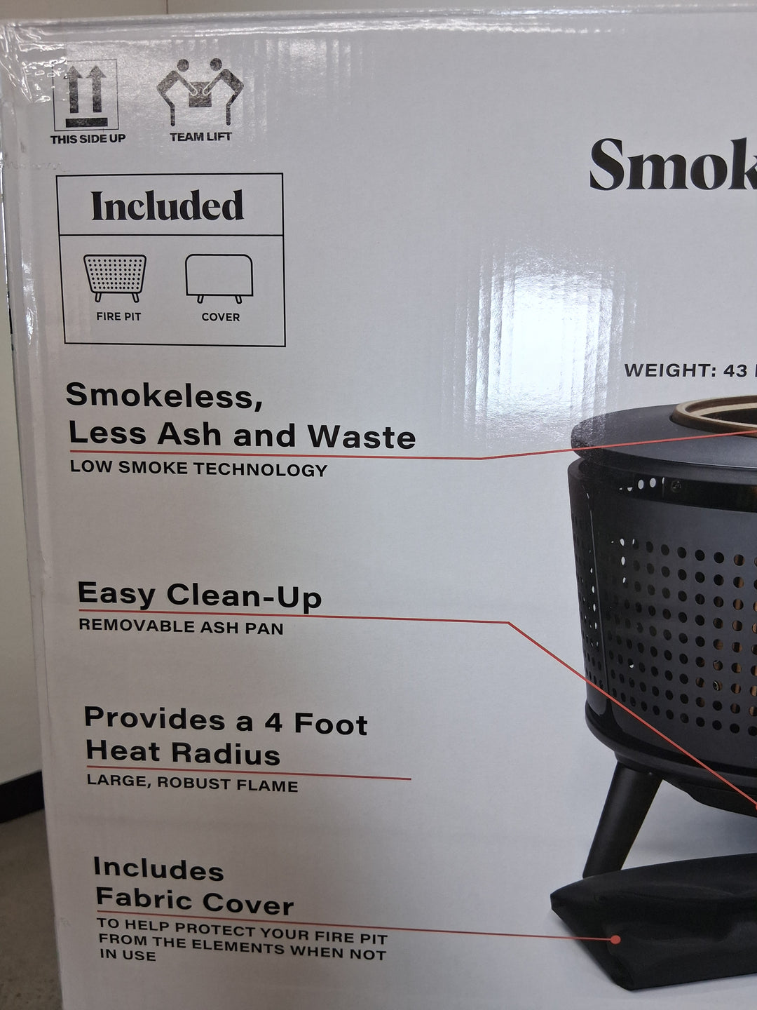 Tiki Brand 25 inch Celebration Smokeless Fire Pit