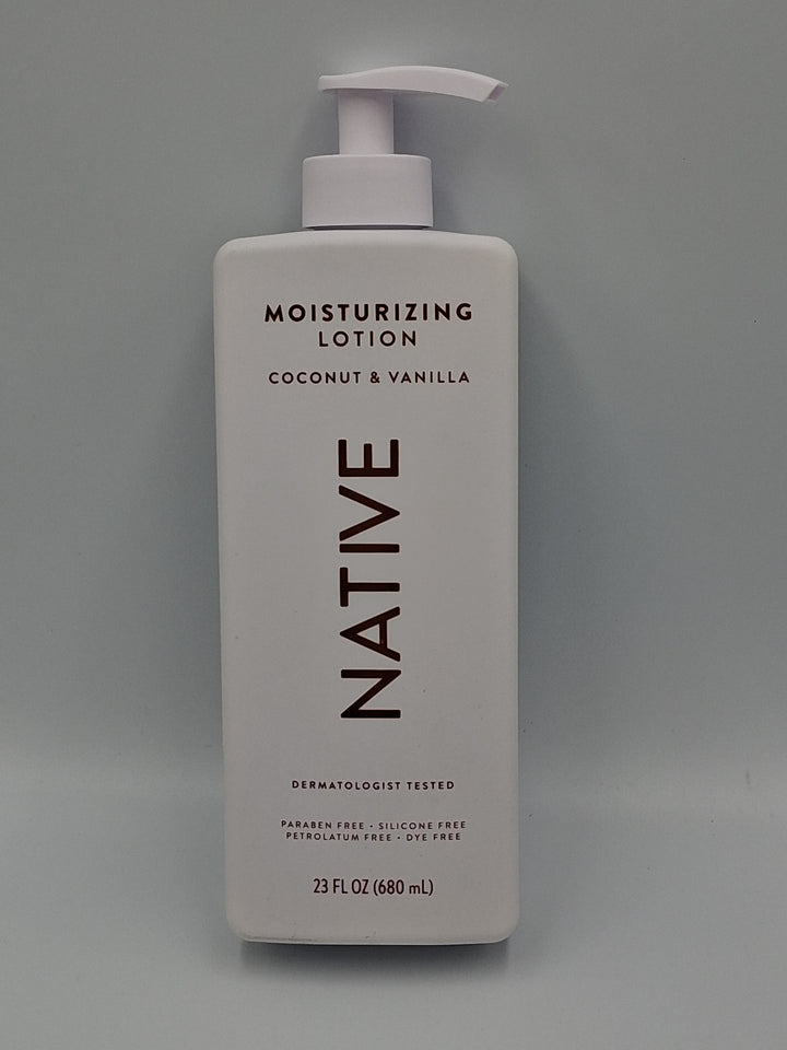 Native Moisturizing Lotion, Coconut & Vanilla, 23 fl oz