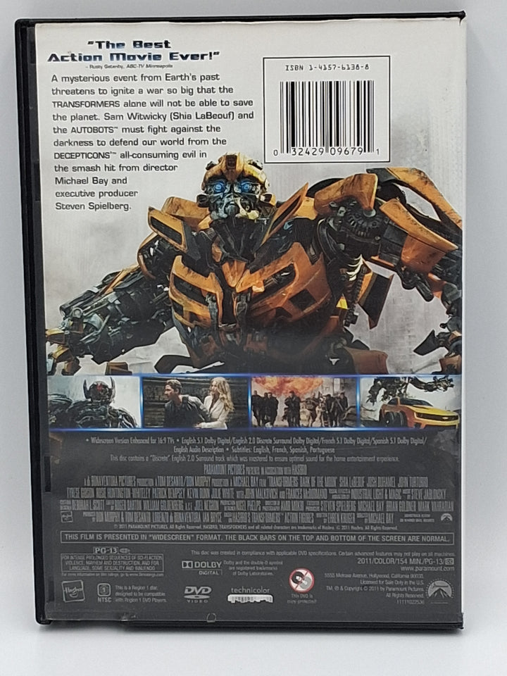 DVD - Transformers - Dark of the Moon