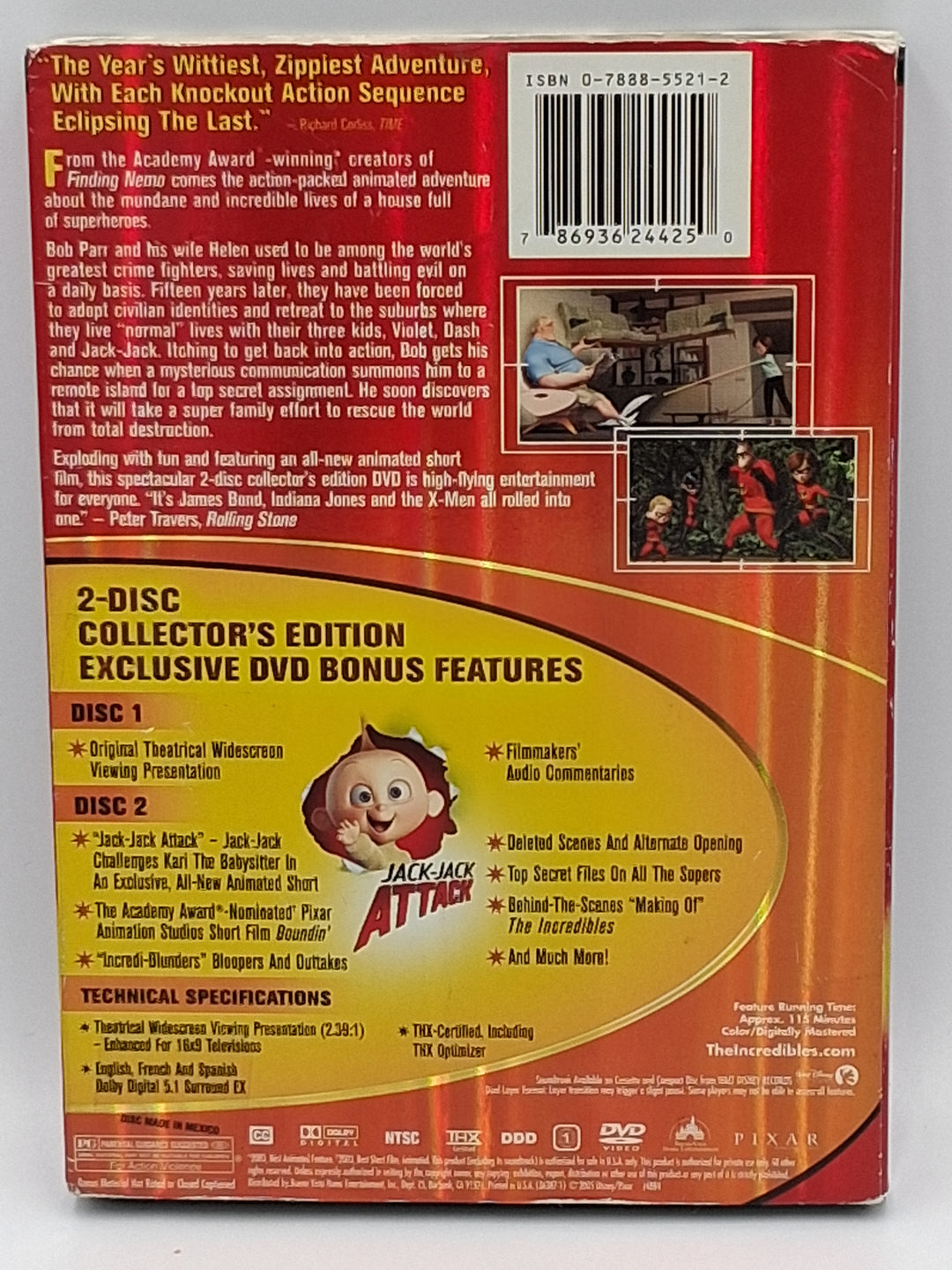 DVD - The Incredibles