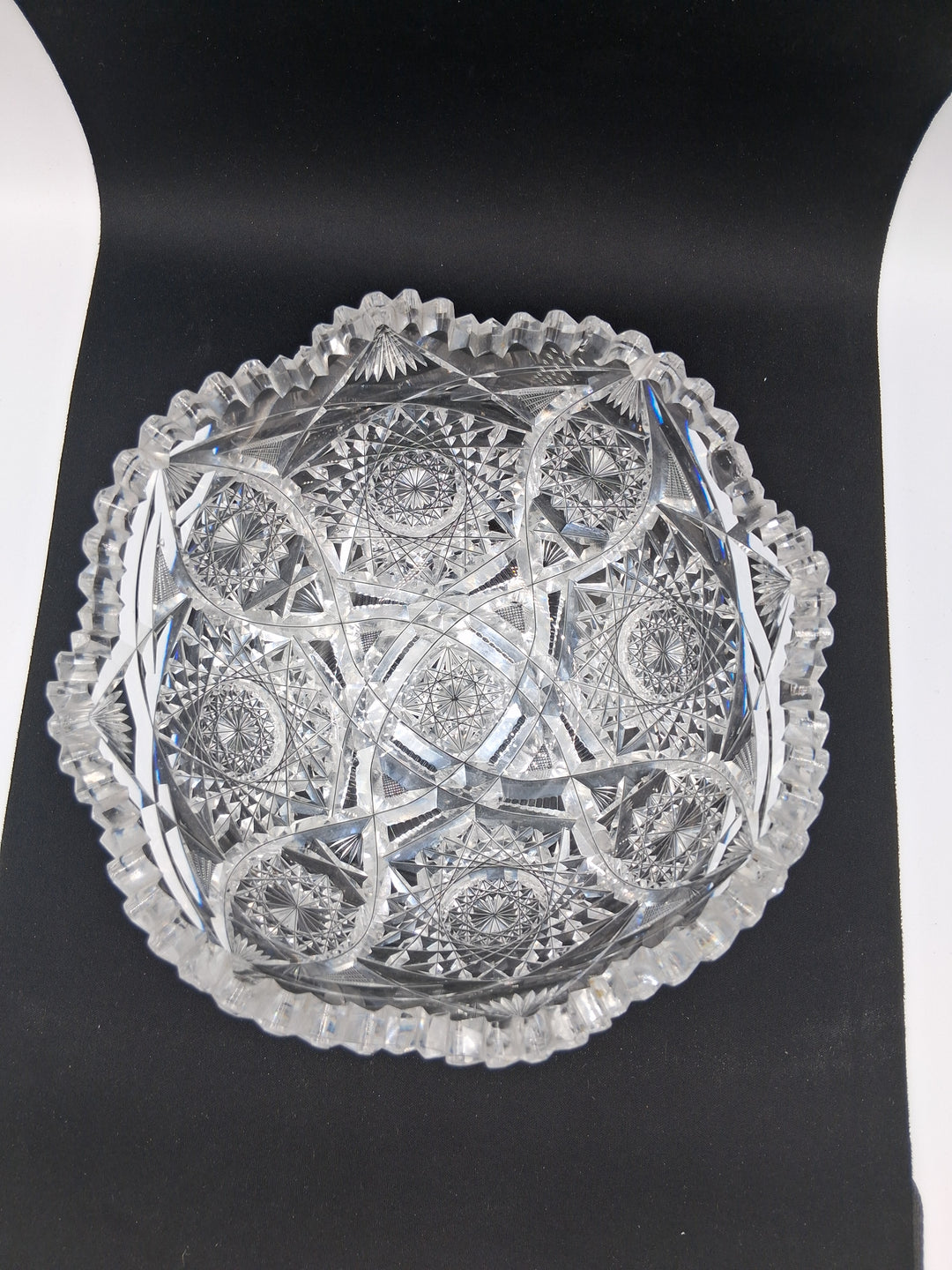 Vintage - Cut Glass 4 Piece Set + 1 Pressed Glass Piece
