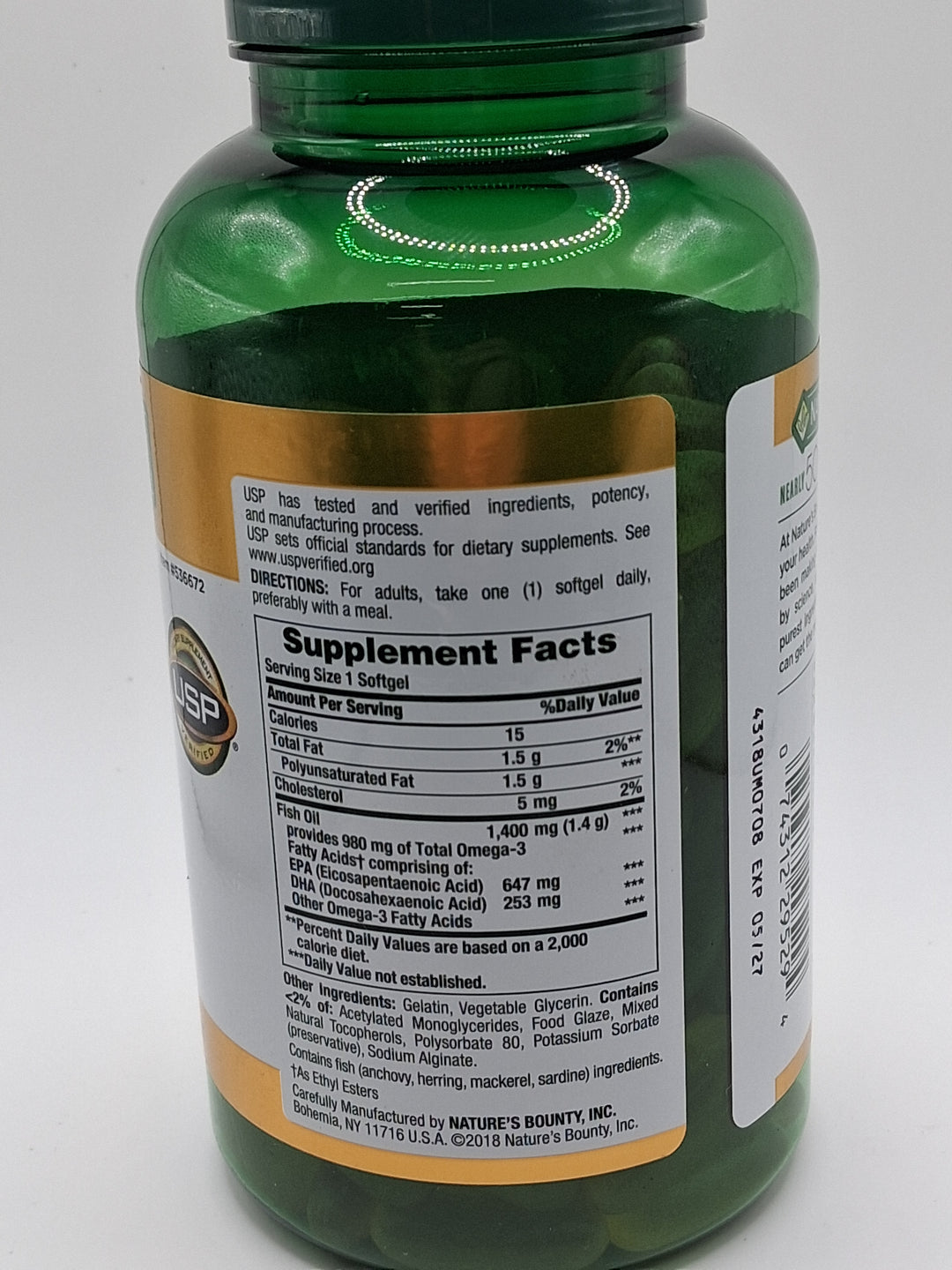 Nature Bounty-Fish Oil (130 softgels)