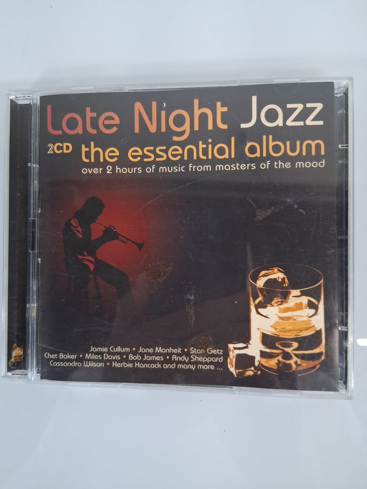 CD - Late Night Jazz - the essential album (over 2 hours of music from masters of the mood)