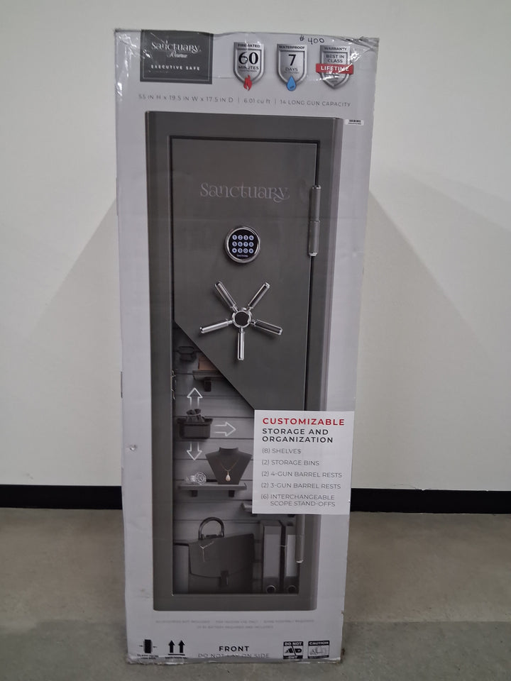 Sanctuary 6.0 cu. ft. Gun Safe, Electronic Lock, Water & Fire Rated-55"H x 19.5"W x 17.5"D