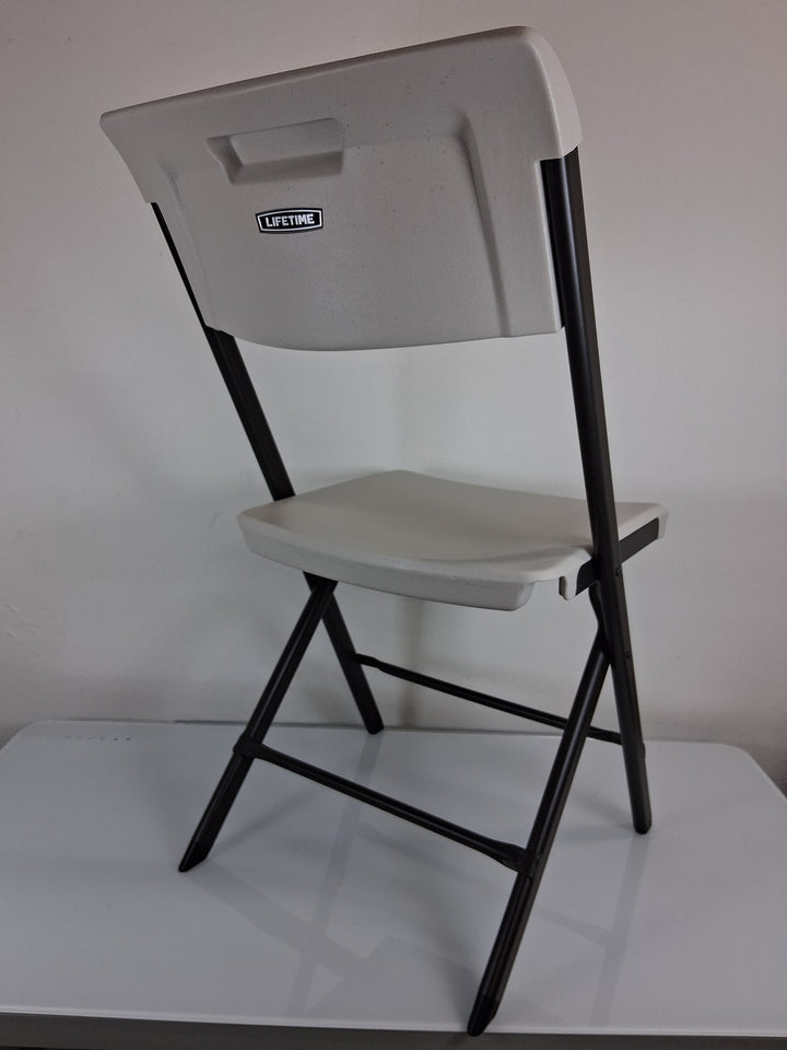 Lifetime- Commercial Folding Chair, 4-pack, Color: Almond