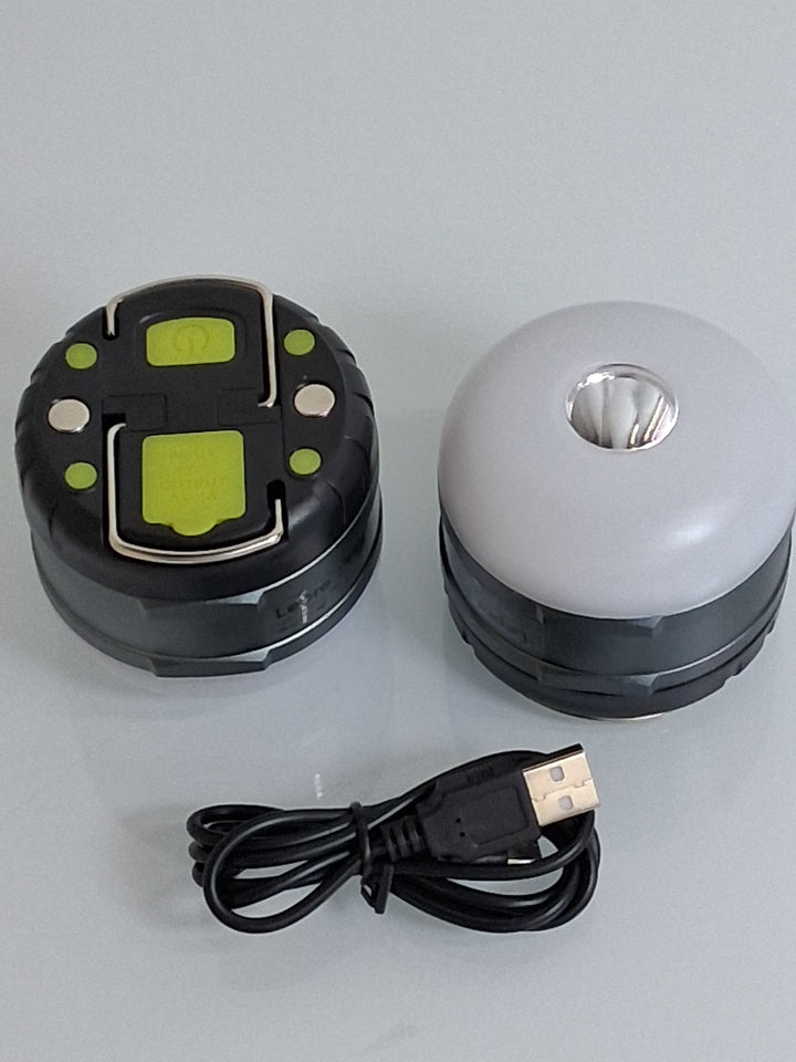 Lepro-LED Rechargeable Camping Lantern With Hook, 2pack