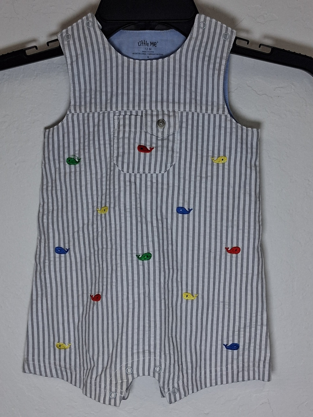 Little Me - boys romper