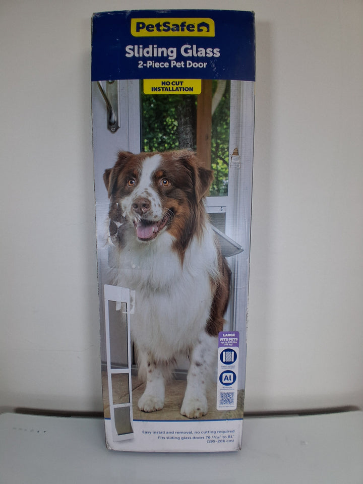Pet Safe Sliding Glass 2-Piece Pet Door