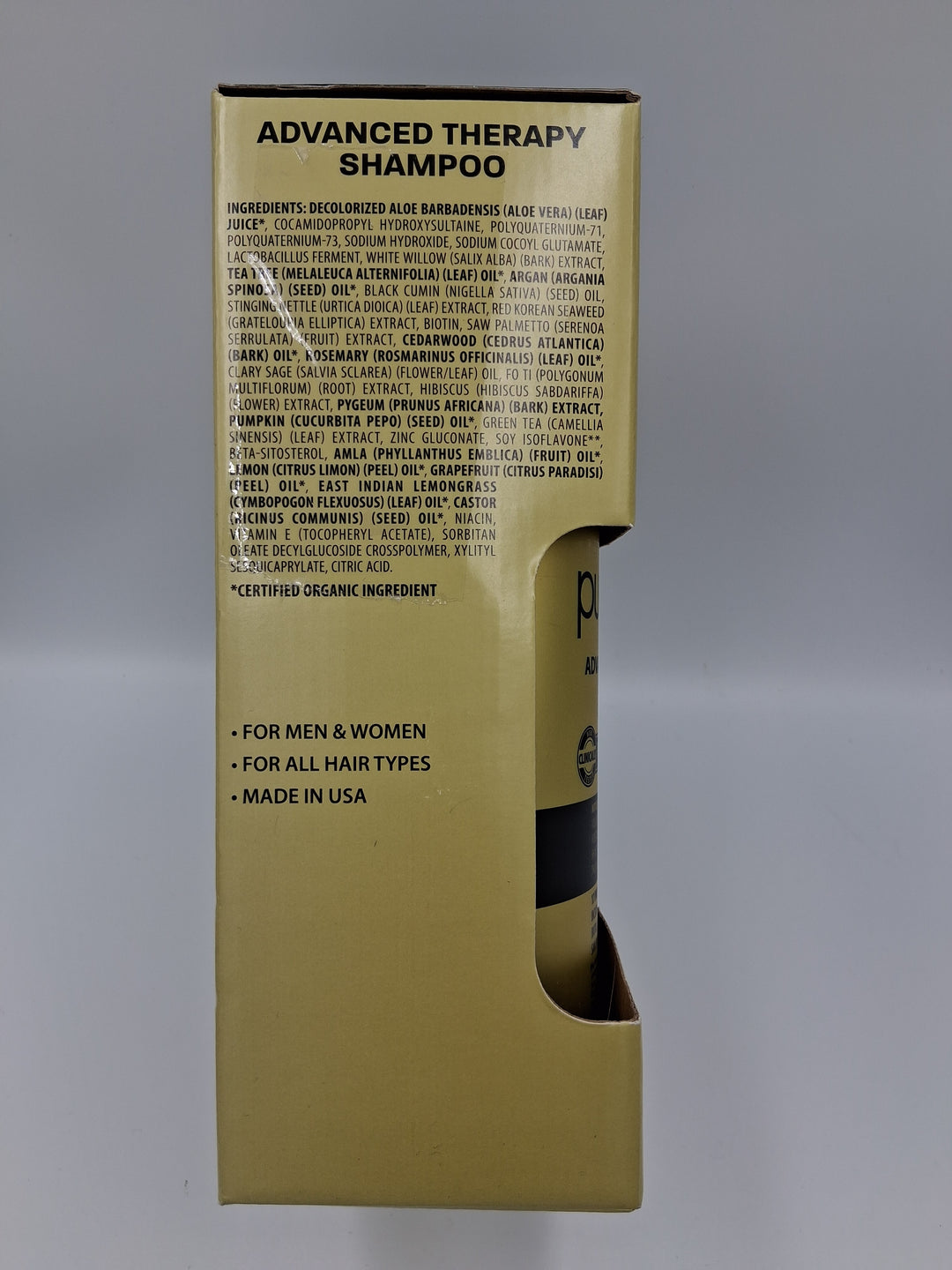 Pura d'or Advanced Therapy Shampoo & Conditioner