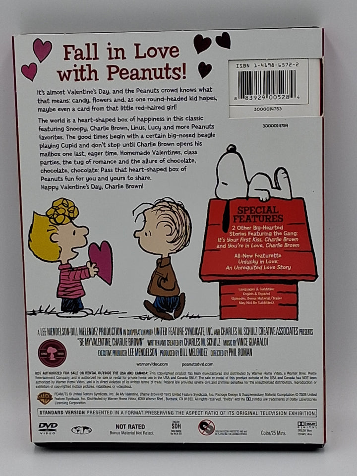 DVD- Be My Valentine, Charlie Brown
