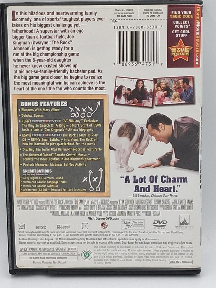 DVD - The Game Plan