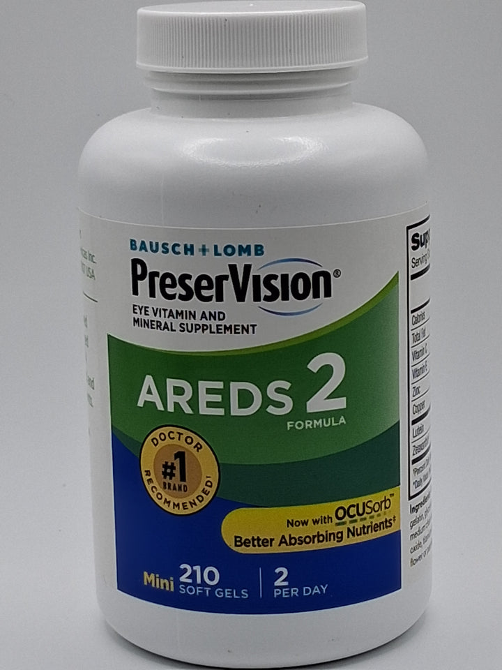 Busch & Lomb-Preser Vision-Areds 2 (210 soft gels)