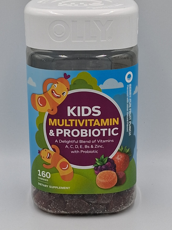 OLLY - Kids Multivitamin & Probiotic (160 Gummies)