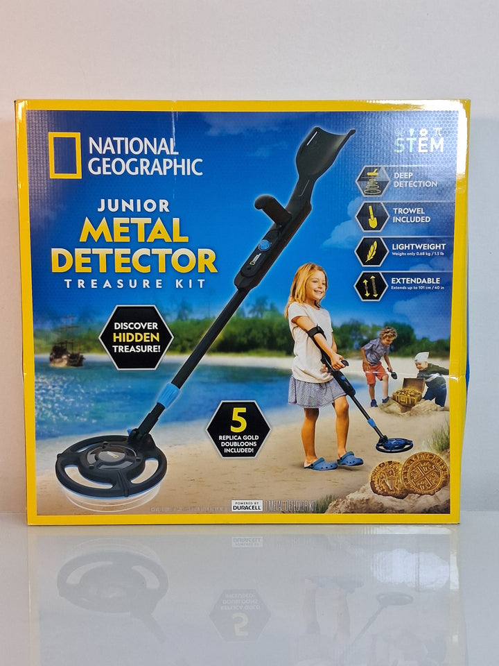 National Geographic Junior Metal Detector Treasure Kit