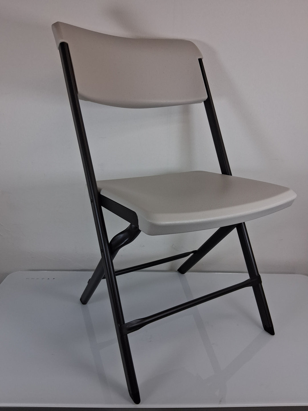 Lifetime- Commercial Folding Chair, 4-pack, Color: Almond