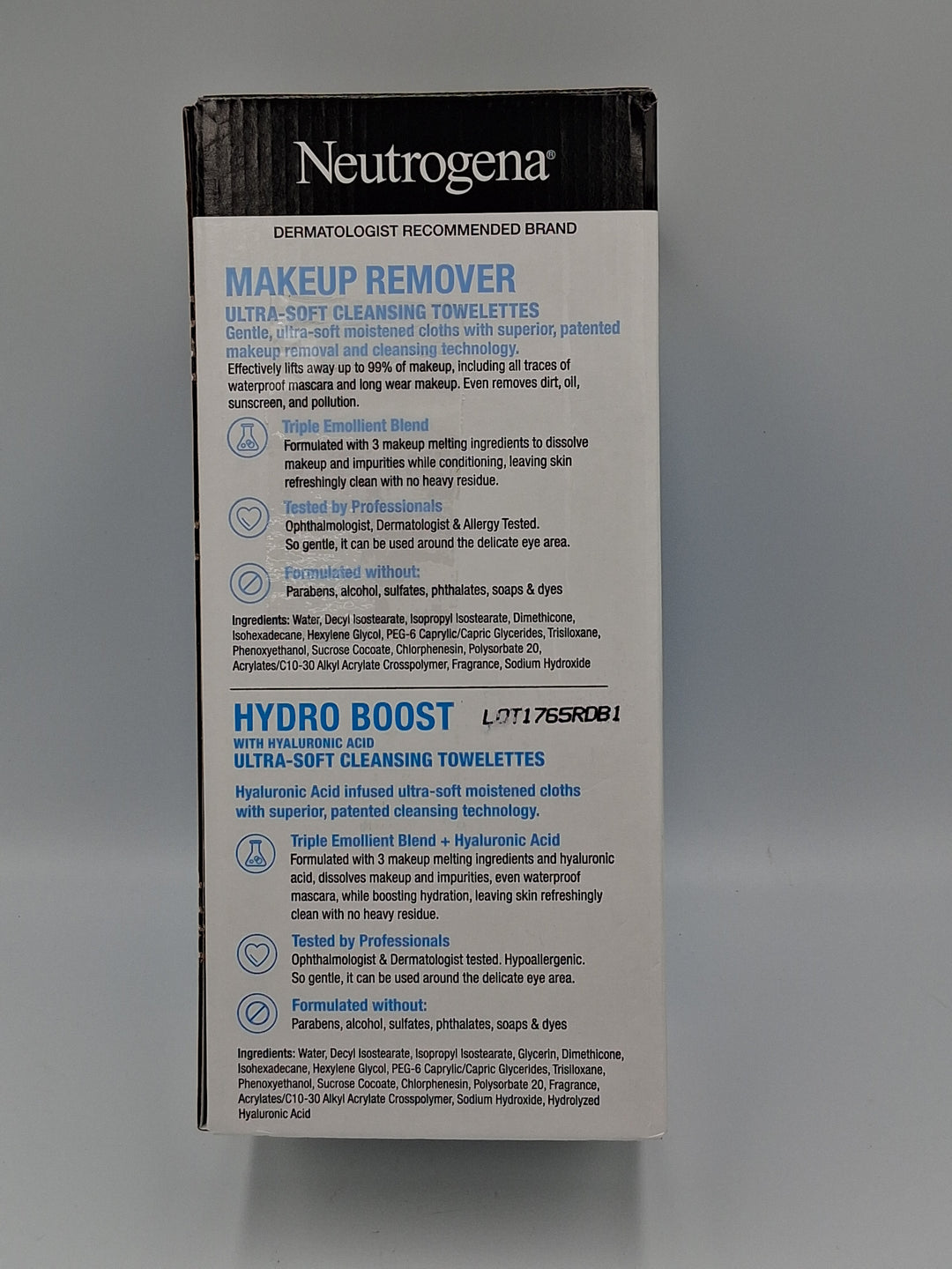 Neutrogena Makeup Remover Wipes, 125-count