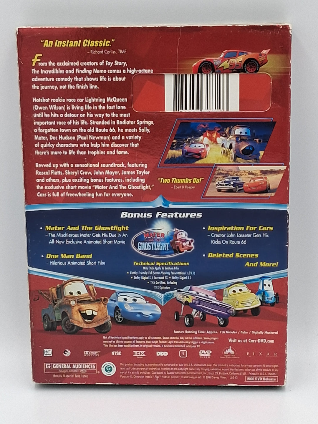 DVD - Cars