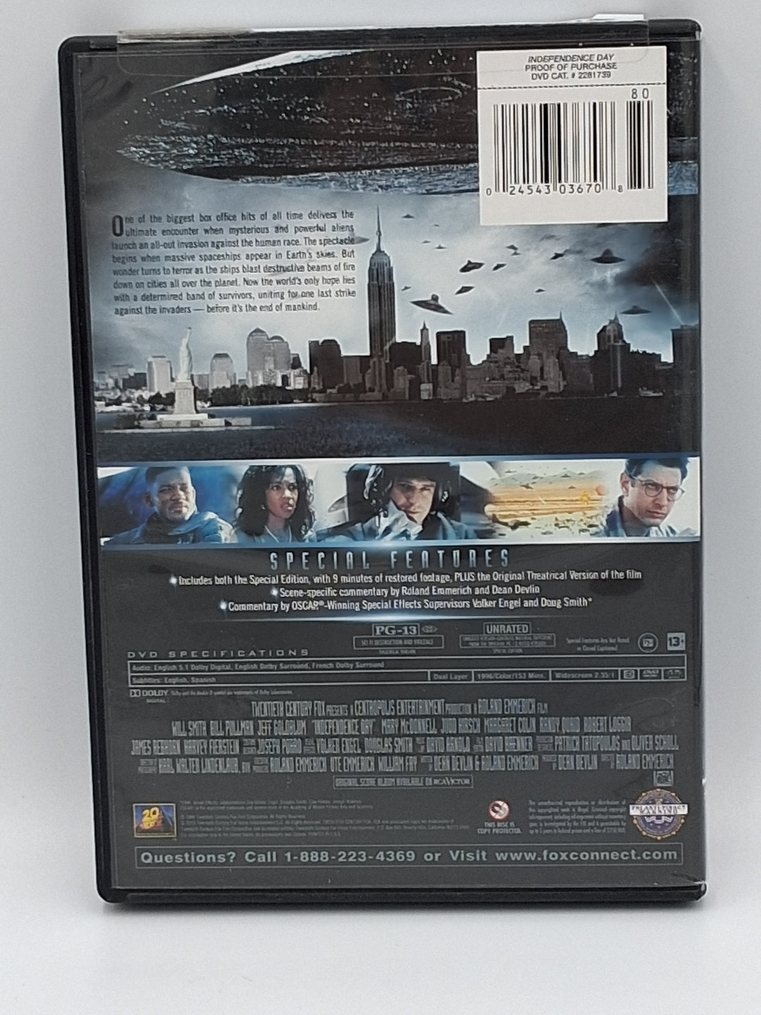 DVD - Independence Day
