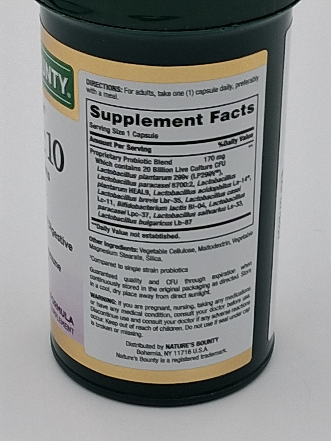 Nature's Bounty - Probiotic 10 Ultra Strength